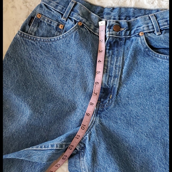 VINTAGE Chic Mom jeans HIGH rise size 6P retro 80s - Picture 9 of 10